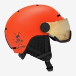 Accueil winter casque de ski salomon grom visor flame Accueil winter casque de ski salomon grom visor flame