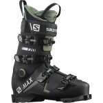 Accueil winter chaussures de ski salomon s / max 120 gw black / oil green / silver