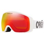 Accueil winter masque oakley flight tracker xm factory pilot white / prizm snow torch iridium