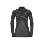 Accueil winter odlo t - shirt ml 1 / 2 zip peformance noir / gris Accueil winter odlo t - shirt ml 1 / 2 zip peformance noir / gris