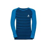 Accueil winter odlo t - shirt ml active warm enfants directoire blue - black - stripes Accueil winter odlo t - shirt ml active warm enfants directoire blue - black - stripes