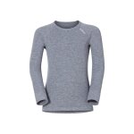 Accueil winter odlo t - shirt ml warm gris mlang