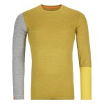 Accueil winter ortovox 185 rock'n'wool long sleeve m yellow corn blend