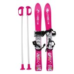 Accueil winter pack frendo baby ski + btons pink