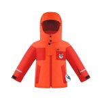 Accueil winter poivre blanc bb ski jacket clementine orange / scarlet red