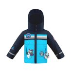 Accueil winter poivre blanc bb ski jacket fancy aqua blue