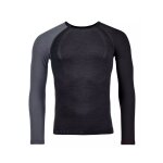 Accueil winter t - shirt ortovox 120 comp light long sleeve black raven