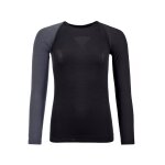 Accueil winter t - shirt ortovox 120 comp light long sleeve w black raven