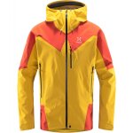 Accueil winter veste hagl�fs l. i. m touring proof pumpkin yellow / haban