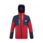 Accueil winter veste millet snowbasin jkt red / saphir