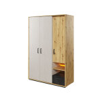 Armoire 3 portes qubic chambre ado - chne - petitechambre. fr