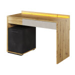 Bureau design ado qubic avec clairage - chne - petitechambre. fr