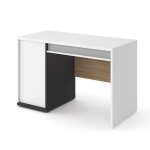 Bureau enfant blanc et bois imola - petitechambre. fr