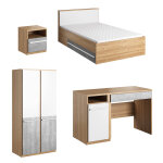 Chambre complte pour ado plano - chne - petitechambre. fr