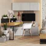 Ensemble de bureau teen flex 2 modulable - blanc - petitechambre. fr