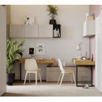 Ensemble de bureau teen flex twin 3 modulable - blanc - petitechambre. fr