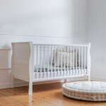 Lit bb 140x70 blanc noble cot - petitechambre. fr