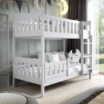 Lit lila pour enfant - blanc - 80 cm x 160 cm - petitechambre. fr