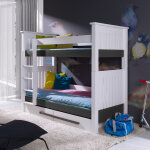Lit superposé casimir pour enfant - blanc - 80 cm x 180 cm - petitechambre. fr Lit superposé casimir pour enfant - blanc - 80 cm x 180 cm - petitechambre. fr