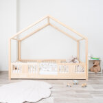 Lune cabane lit pour enfant personnalisable - pin - 80 cm x 160 cm - petitechambre. fr