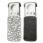 Loupe acrylique � retrait 30x 60x 90x avec lumi�re led identification de bijoux lecture � fort