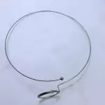 Loupe oculaire en fil d'acier inoxydable porte - lunettes bande de r�paration de montre