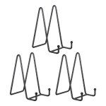 Support d'exposition cadre m�tallique pour photo assiette d�corative chevalet pour livre photo