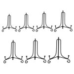 Support d'exposition � cadre m�tallique pour photo assiette d�corative chevalet pour livre photo