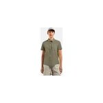 Odlo chemise de randonne  manches courtes essentials pour femme, s, green