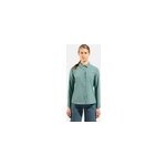 Odlo chemise de randonne  manches longues essentials pour femme, xs, green