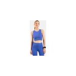 Odlo crop top cargo de trail running x - alp pour femme, xs, blau