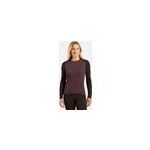 Odlo ensemble de sous - vtements techniques active warm pour femme, l, bordeaux