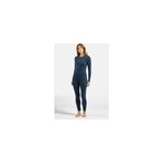 Odlo ensemble de sous - vtements techniques natural 100% merino warm pour enfant pour femme, m, blue ...