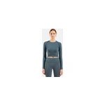Odlo t - shirt de running active 365 seamless manches longues pour femme, s, vert