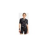 Odlo maillot de cyclisme imprim� � zip int�gral zeroweight pro chill - tec pour femme, m, noir