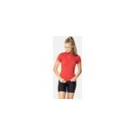 Odlo maillot semi - zipp essentials pour femme, xs, rouge