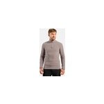 Odlo pull en polaire demi - zip rigi pour homme, xxl, beige