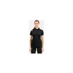 Odlo polo en fibres naturelles ascent pour femme, xs, noir