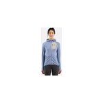 Odlo pull  capuche zipp ascent pour femme, s, blue