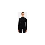 Odlo pull  col  zip berra pour femme, xs, black