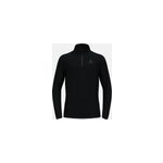 Odlo pull  col  zip berra pour homme, xxl, black