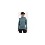 Odlo pull à manches longues et col zippé run easy pour femme, l, blue Odlo pull à manches longues et col zippé run easy pour femme, l, blue