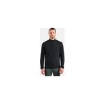 Odlo pull de running semi - zipp zeroweight warm 2. 0 pour homme, l, noir