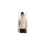 Odlo pull semi - zipp essentials light pour homme, xxl, beige