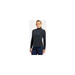 Odlo pull technique  col  zipp roy pour femme, xs, gris