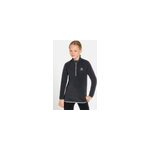 Odlo pull technique  col  zipp roy stripe pour enfant pour enfant, 104, gris