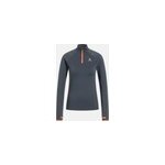 Odlo pull � zip x - alp ceramiwarm pour femme, xs, blau