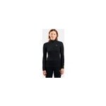 Odlo t - shirt  col montant zipp active warm pour femme, xs, black