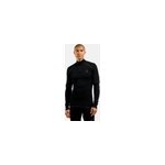 Odlo t - shirt � col montant zipp� active x - warm pour homme, s, noir