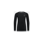 Odlo t - shirt  manches longues performance warm kids' pour enfant pour enfant, 116 / 128, noir